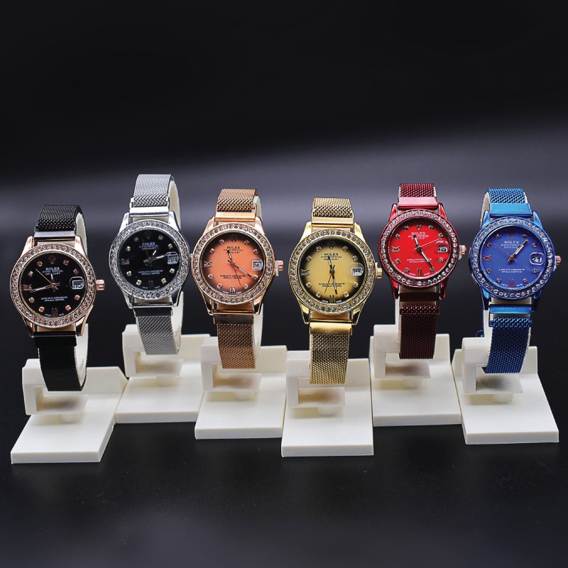 [✔COD] JAM TANGAN MAGNET PASIR TGL AKTIF // JAM TANGAN WANITA MURAH BATAM-7