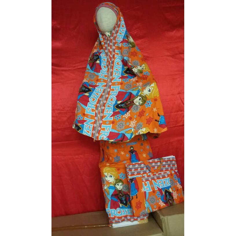 mukena frozen anak