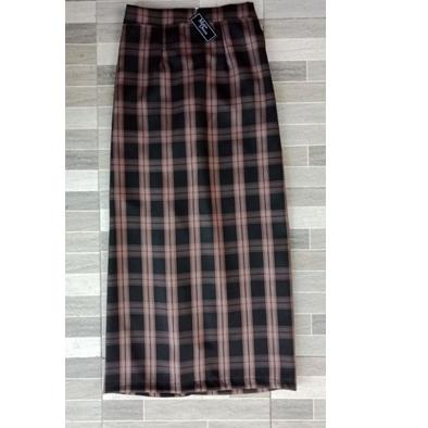 ((TERMURAH)) Rok motif kotak kotak / rok tartan / rok span panjang / rok korea / rok kotak kotak pan