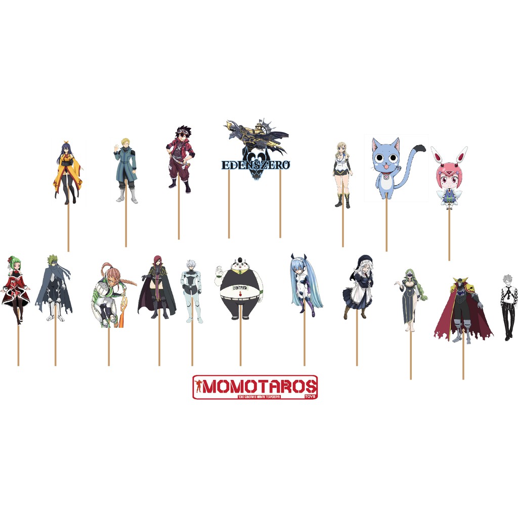 Topper cake Edens Zero set