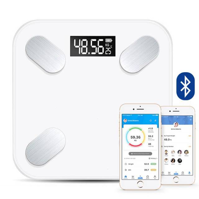 Timbangan badan digital (fitur lengkap)