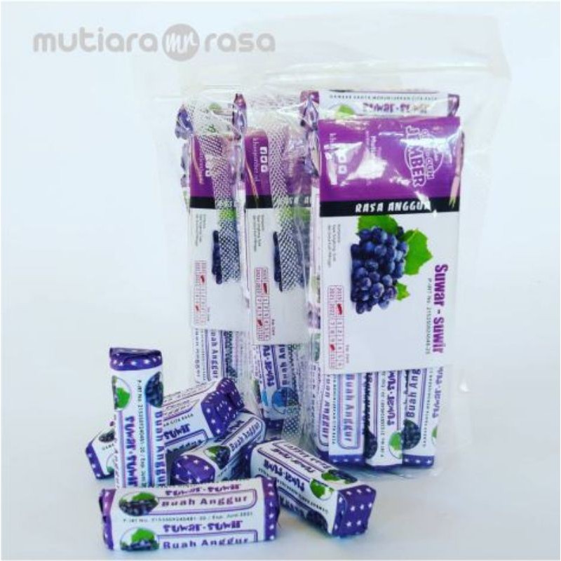 

Suwar suwir rasa buah anggur khas jember