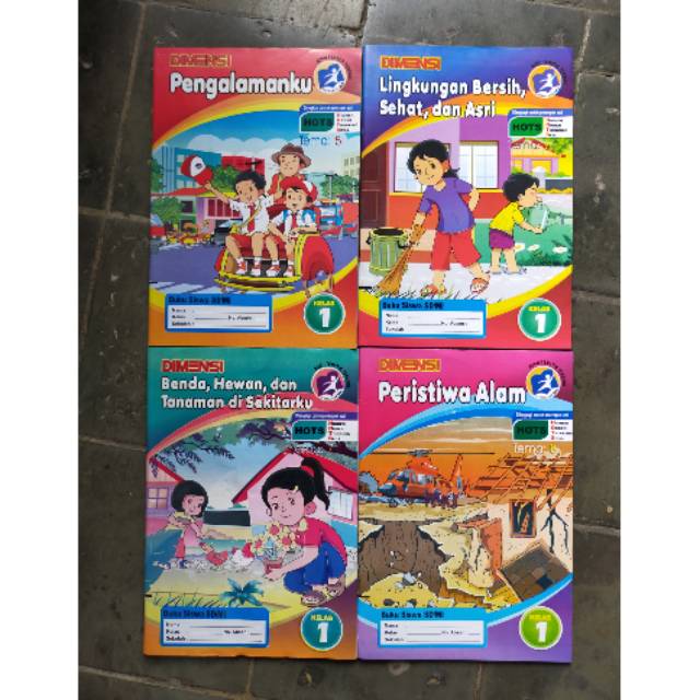 1 Paket LKS Dimensi SD Kelas 1 Tema 5,6,7,8