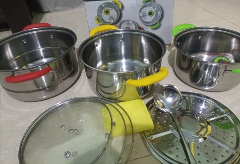 Panci Set Memasak Mekujo