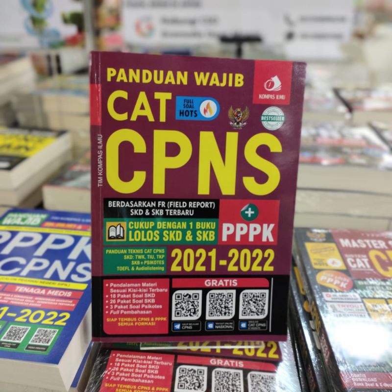 BUKU CPNS Panduan Wajib CAT CPNS 2021/2022