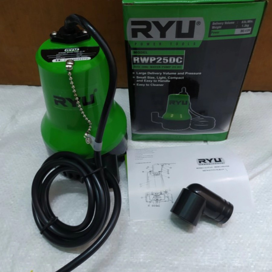 Alat pompa akuarium / pompa CELUP akuarium RYU