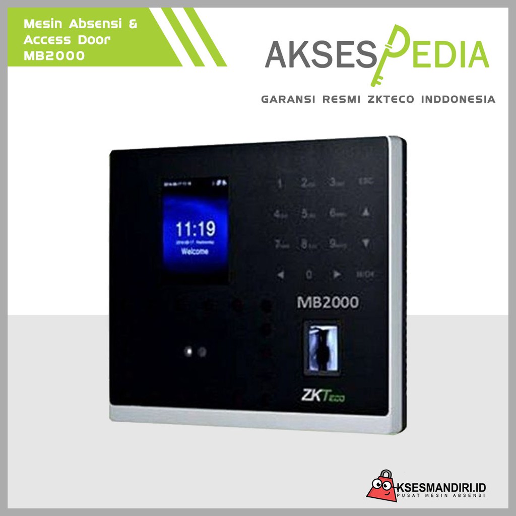 Mesin Absensi Fingerprint Access Door ZKTeco MB2000