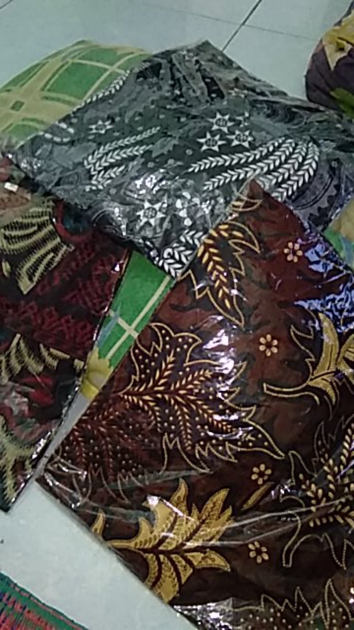 Bswart Batik Hrb026 Kenongo Hem Pendek Padi Pekalongan M L Xl Batik Pria Murah Modern Grosir
