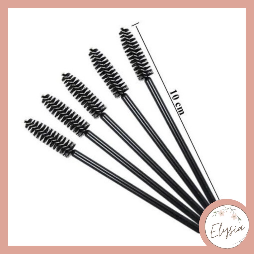 Mascara Wand Sisir Kuas / Sikat Eyelash Extention Bulu Mata Spoolers / Makeup Tool Kit Brush