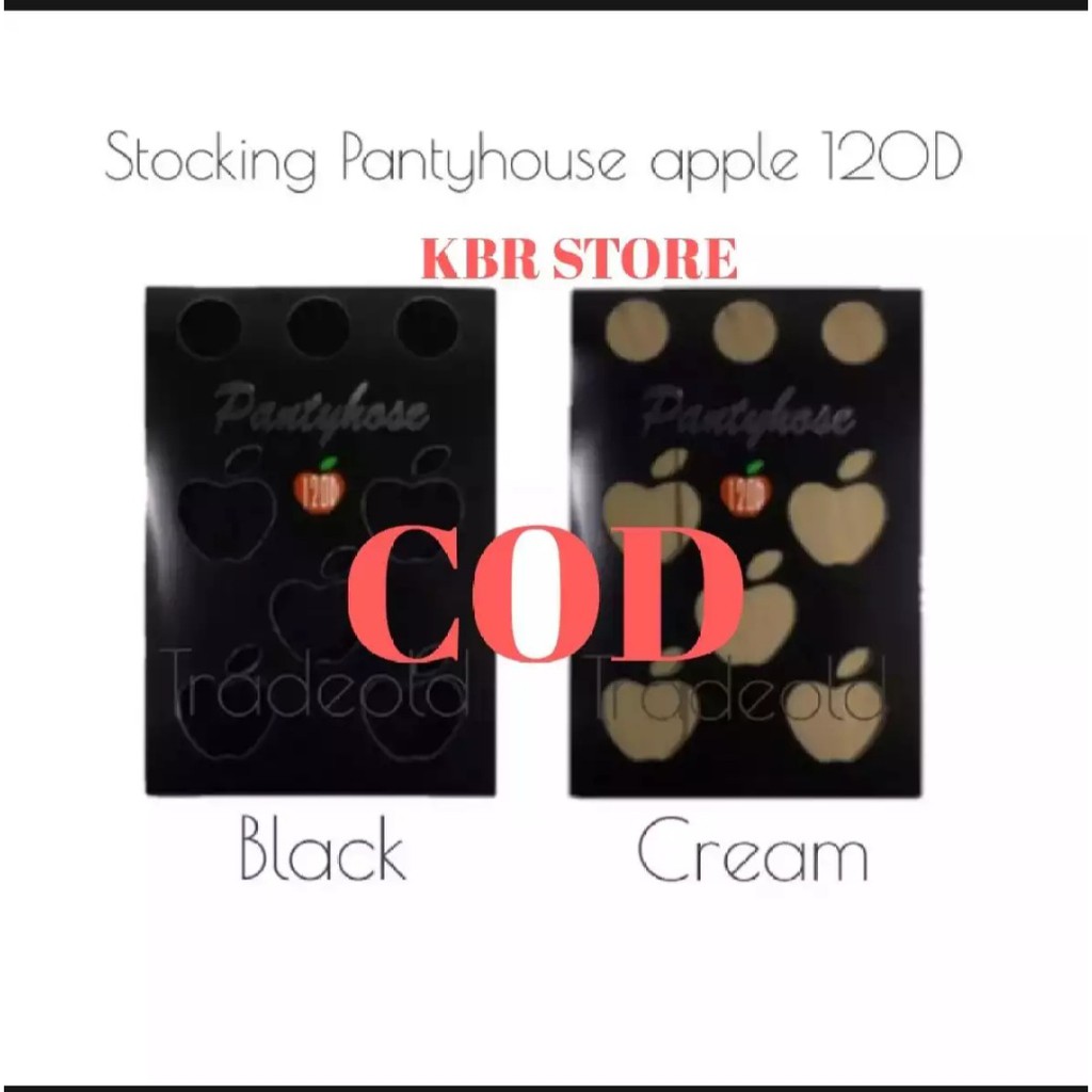 STOCKING WANITA Tradeold Pantyhouse 120D Apple - Stoking Wanita Pants STOKING WF STORE