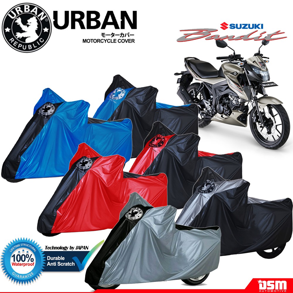 Urban / Cover Motor Suzuki Bandit 100% Waterproof / Aksesoris Motor Suzuki Bandit  / DSM