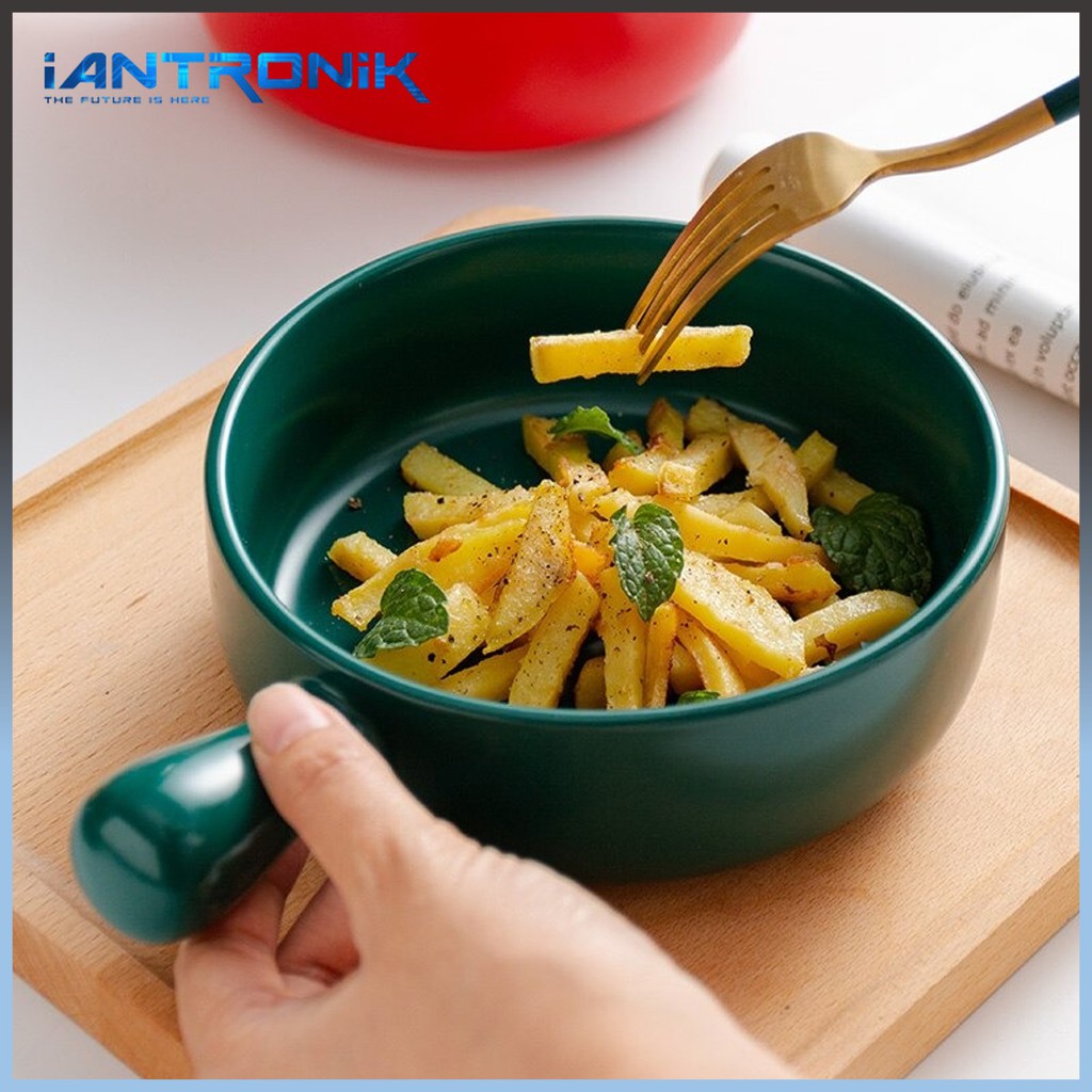KIYOTE Ceramic Bowl Handle - Mangkuk Keramik Oven Tahan Panas