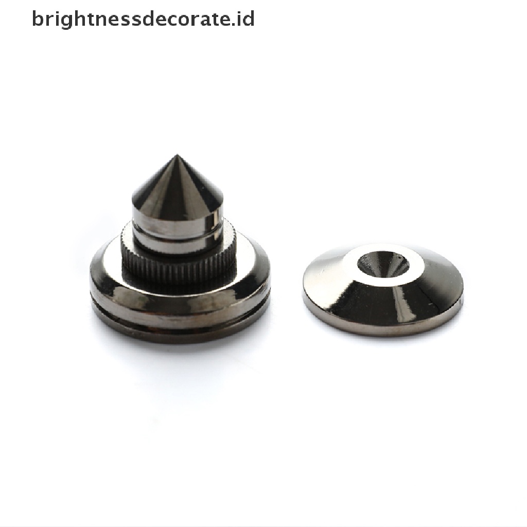 4 Set Stand Mount Base Spike Kerucut Untuk Speaker