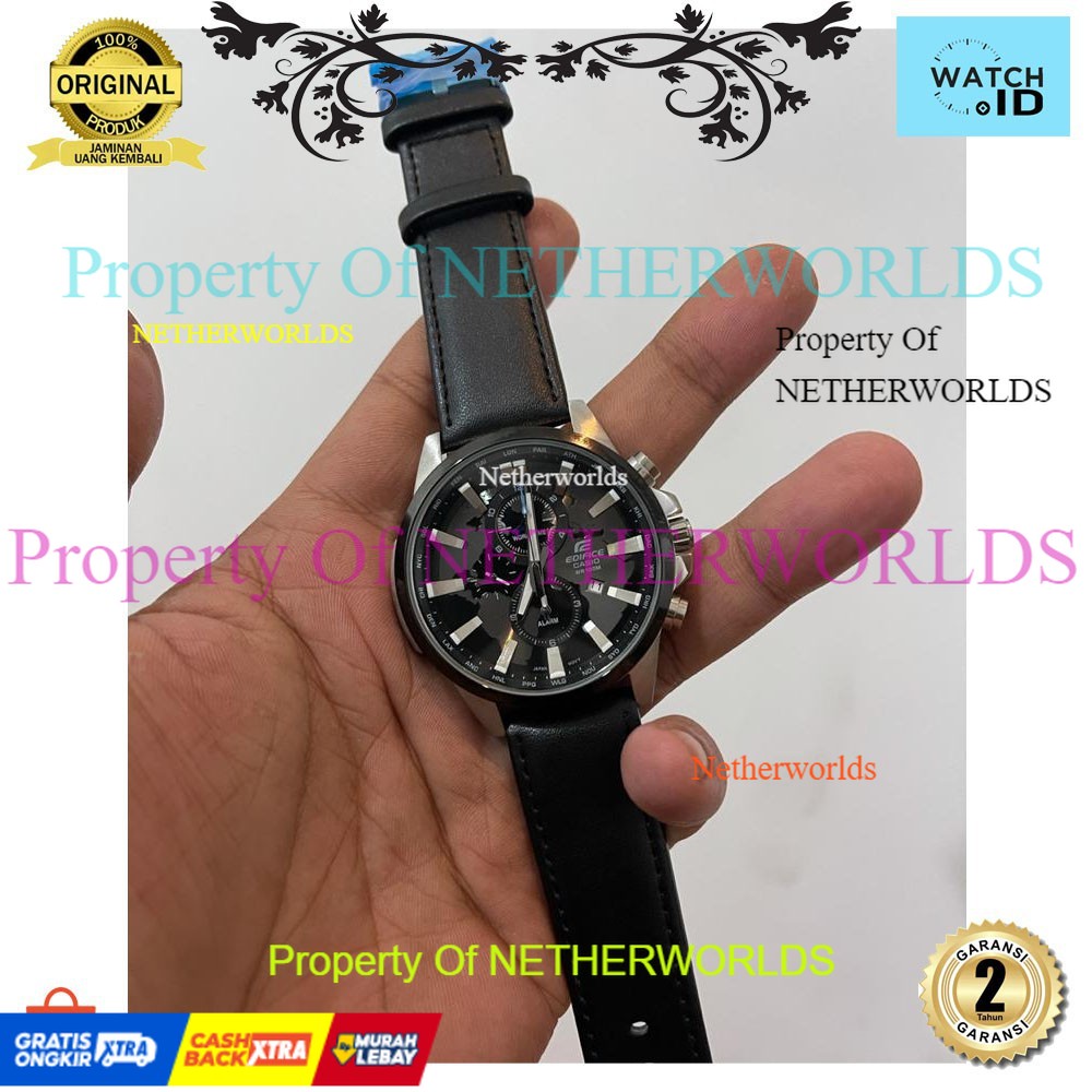Netherworlds| JAM TANGAN PRIA CASIO EDIFICE EFR 303 ORIGINAL BOX