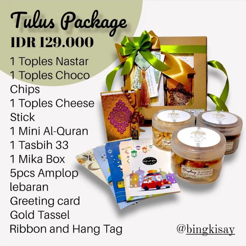 

Hampers kue lebaran by Bingkisay