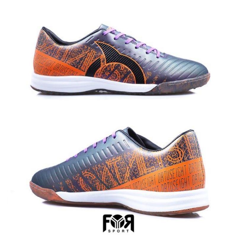 SEPATU FUTSAL ORTUSEIGHT LIMITED EDITION CATALYST CYPHER IN - AURORA/ORTRANGE