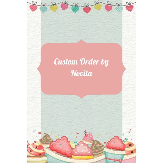 

Custom order cake fondant girl
