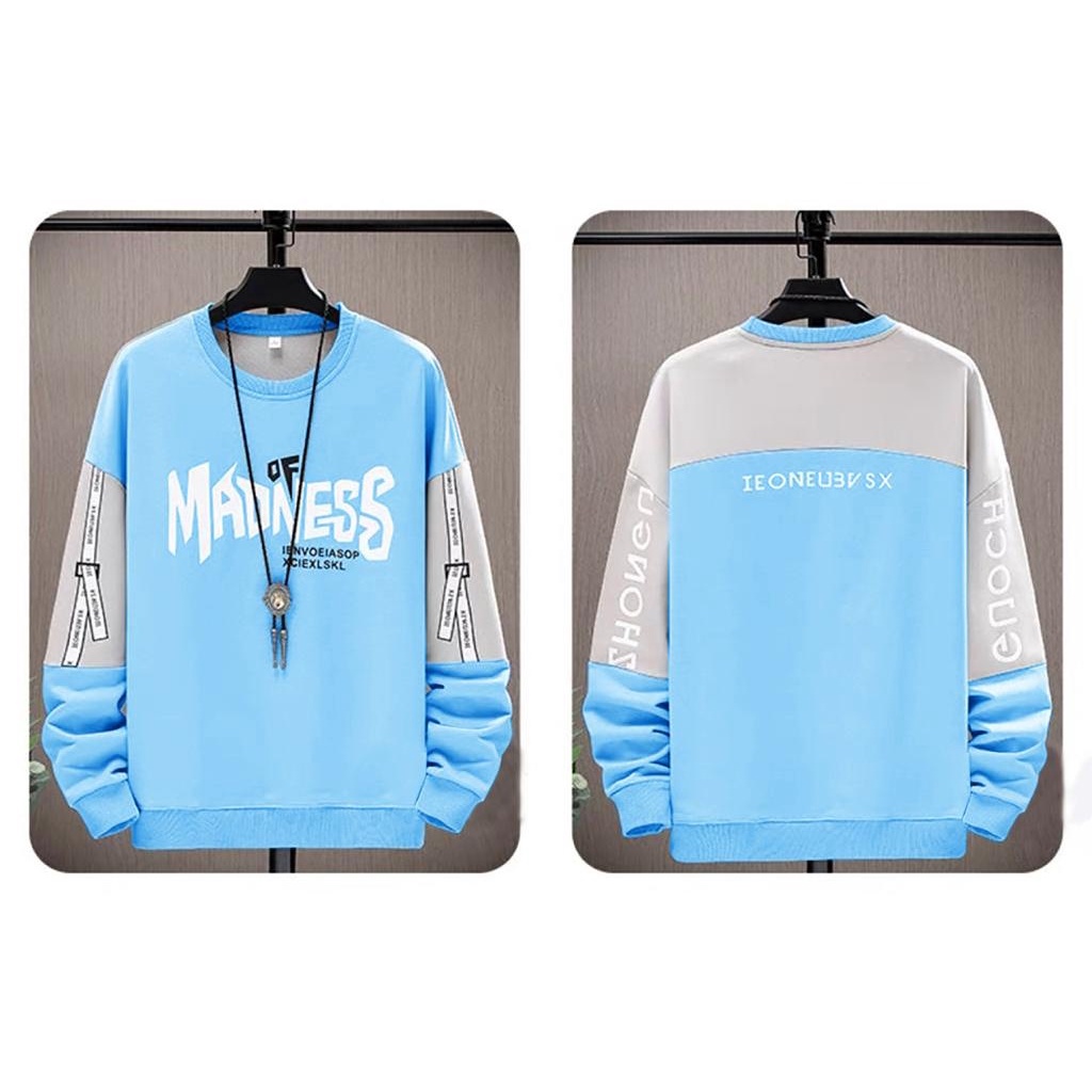 COD/ARPIOSSHOP - BAJU MADNESS - SWEATSHIRT PRIA/WANITA MODEL KEKINIAN