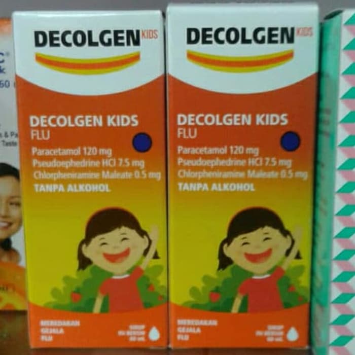 Decolgen Kids obat batuk pilek anak