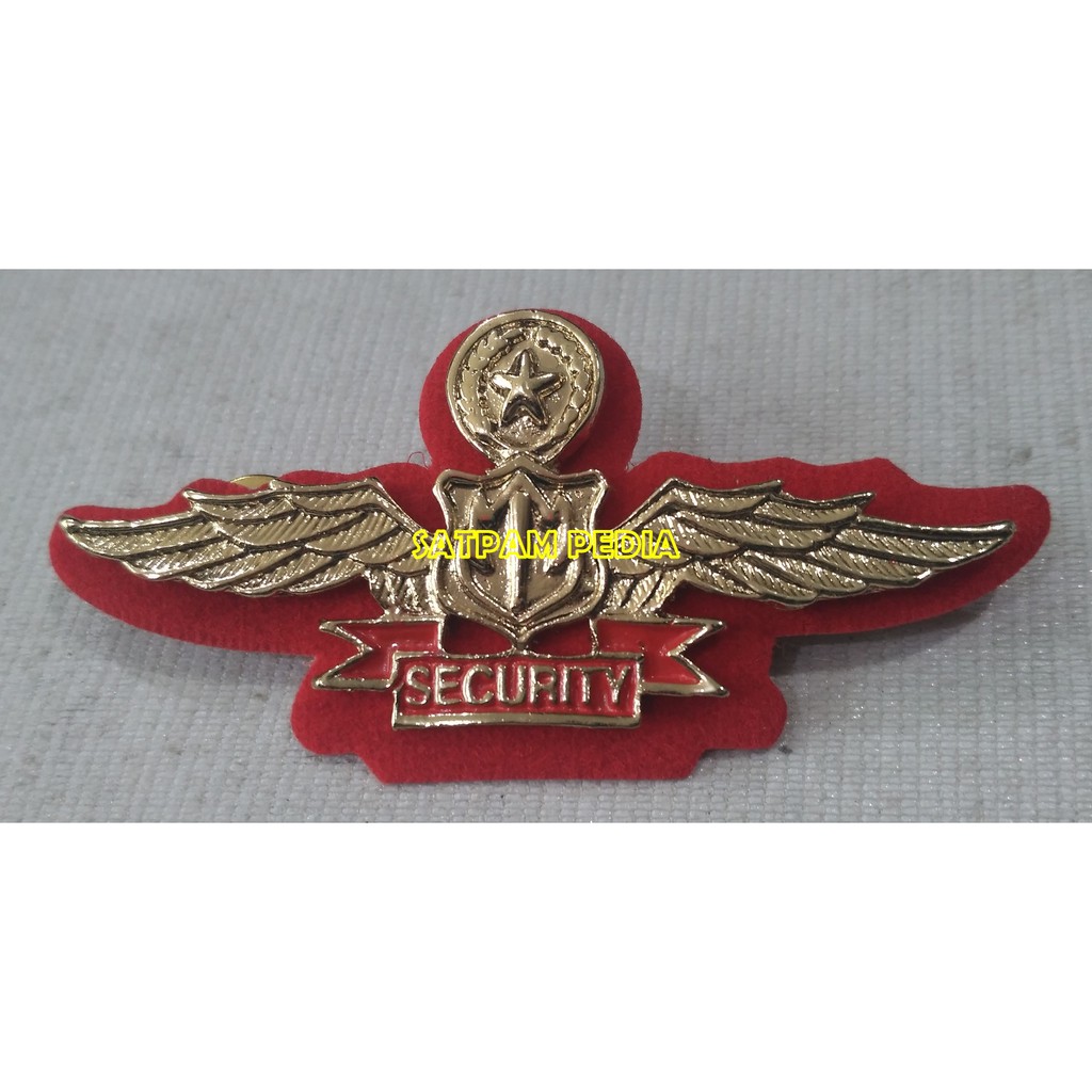 Pin Security - Wing Security - Pin Wing Satpam