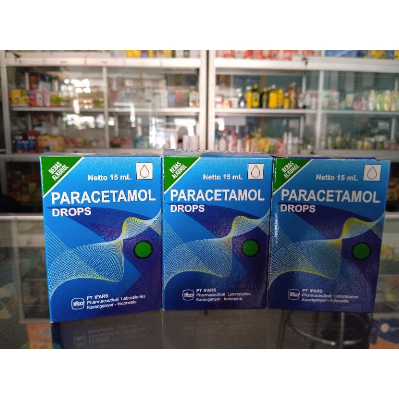 Jual PARACETAMOL DROPS IFARS 15ML Shopee Indonesia