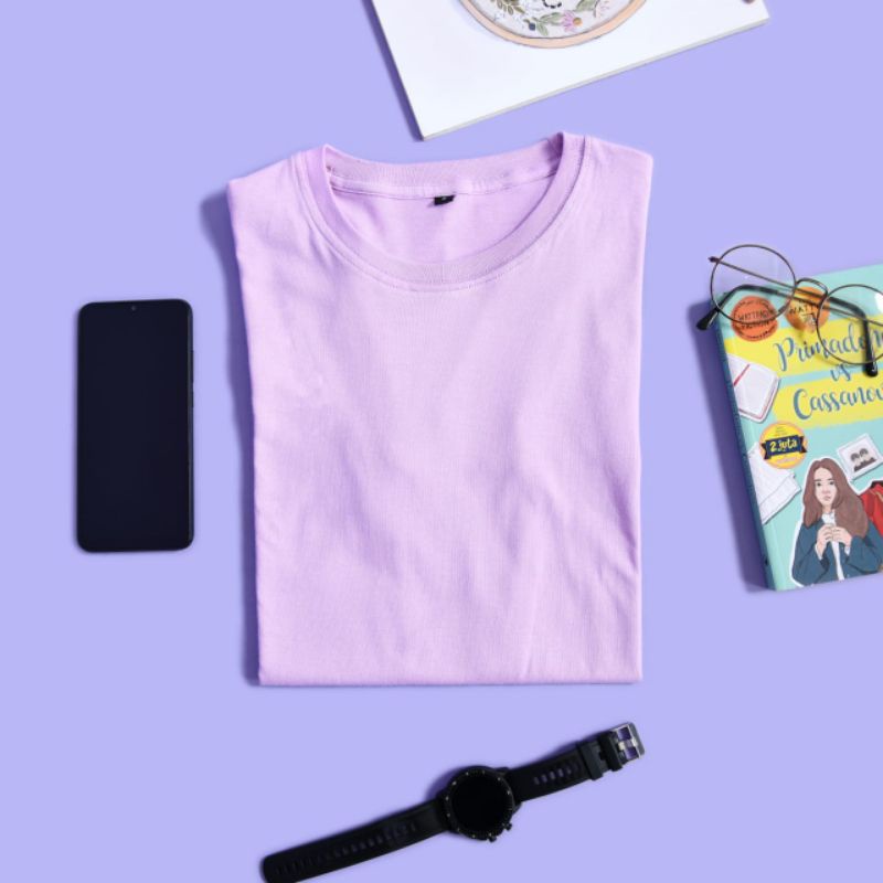 Kaos Polos - Lilac
