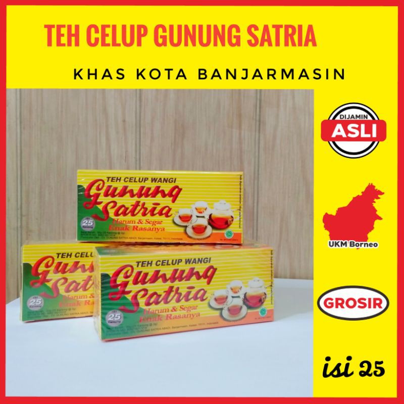 

Teh Gunung Satria Original Oleh Oleh Banjarmasin Kalimantan