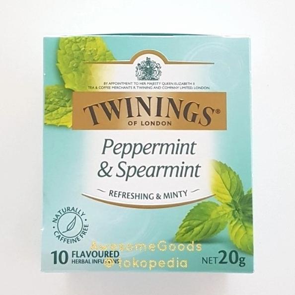 

(BISA COD) Twinings Peppermint & Spearmint 10 Tea Bags PROMO Kode 347
