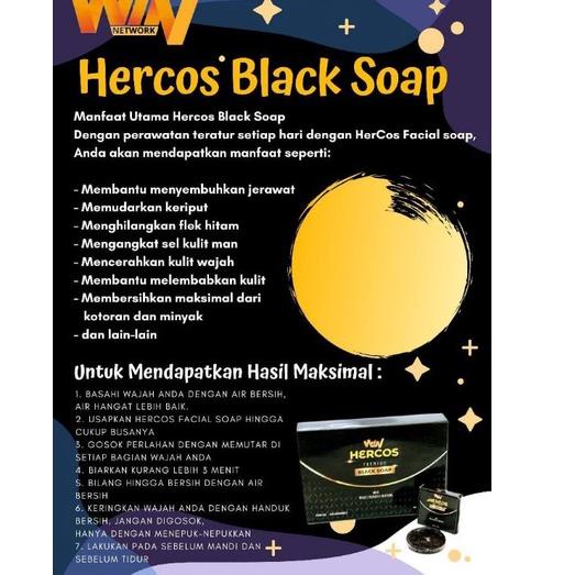 HERCOS PREMIUM BLACK SOAP