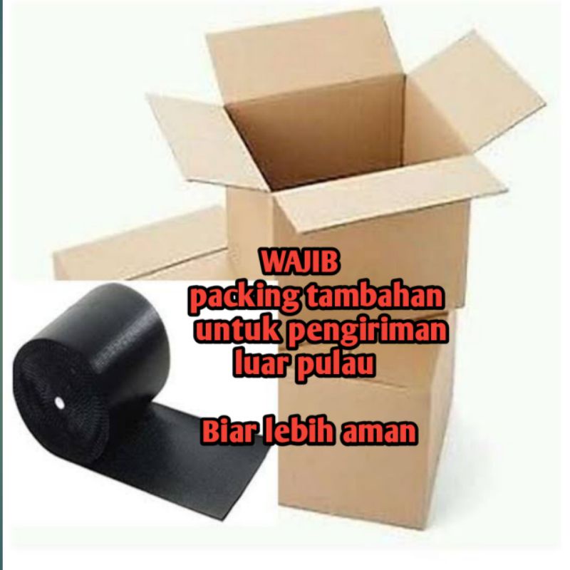 

paking tambahan dalam pulau dan luar pulau pakai packing tambahan biar lebih aman