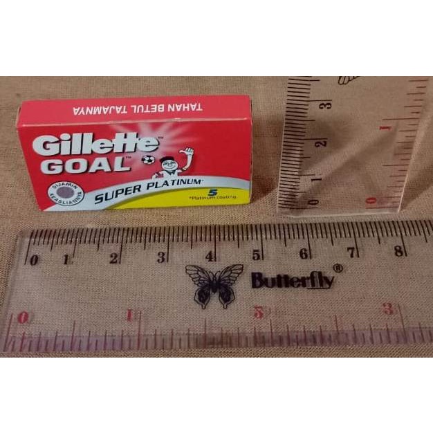 Silet Gillette Goal ASLI Tajam Awet Bagus Murah READY STOCK 1lembar