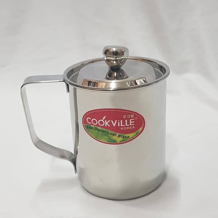 Cookville Stainless Combi Mug 500 ml / Cangkir Stainless 500 cc