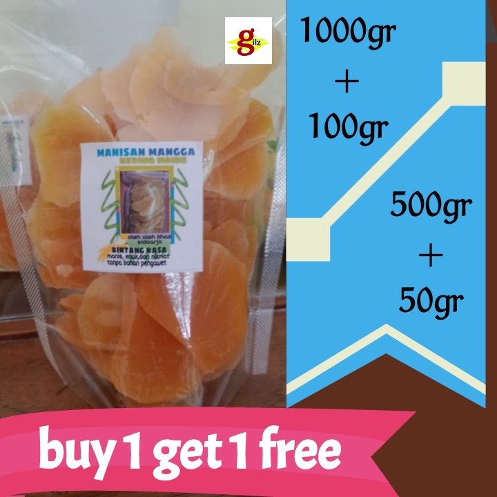 

Manisan Mangga 250 gr kering manis
