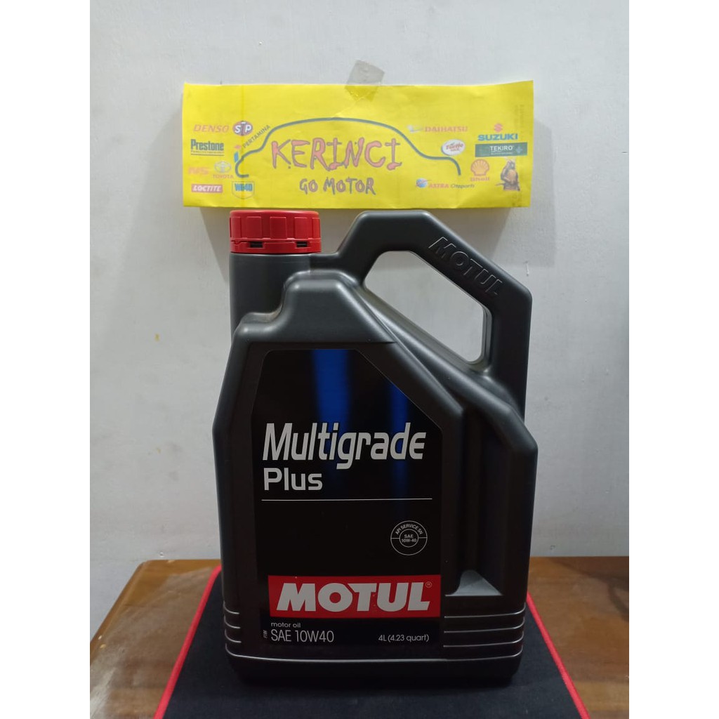 OLI MOTUL MULTIGRADE PLUS 10W-40 4L - OLI MULTIGRADE PLUS 10W40 MOTUL