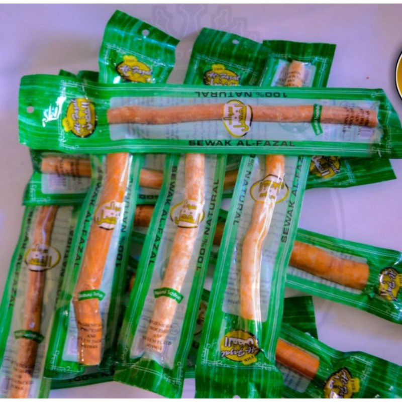 Siwak Al Fazal 12 pcs | Kayu Miswak Al Fazal