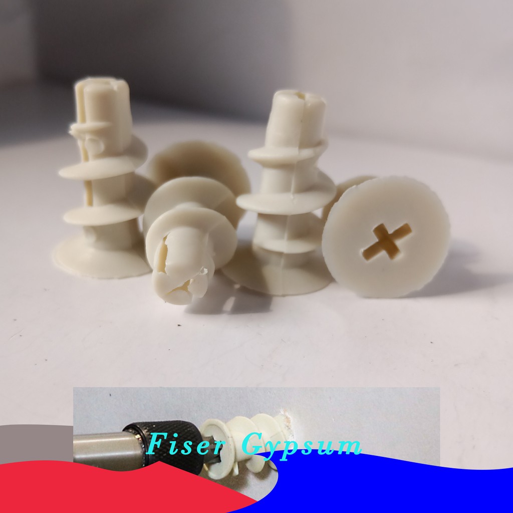 Fiser gypsum ulir 14 x 22 Gypsum.grc,Hebel harga Per 10 pcs + Sekrup