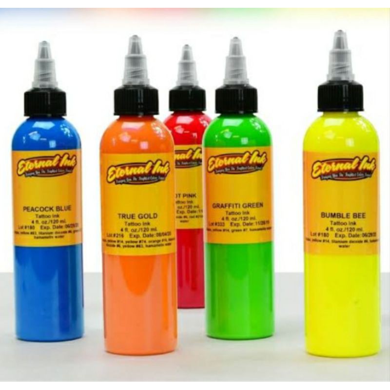 tinta eternal 100% ORIGINAL GAK KYK YG LAIN KW...... tinta tattoo tinta tato tattoo ink eternal
