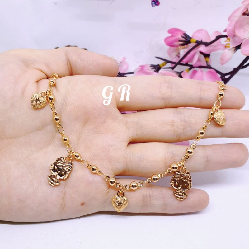 Gelang Rante anak hello Kitty aneka model [GRA-15]