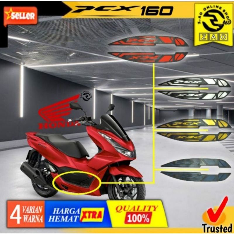 karped Pijakan Alas kaki motor Honda PCX 160 2021-2022