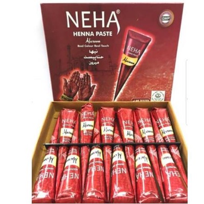 ^ KYRA ^ Neha Henna Pasta Cone Hena Pacar Kuku Arab Temporary Hand Painting