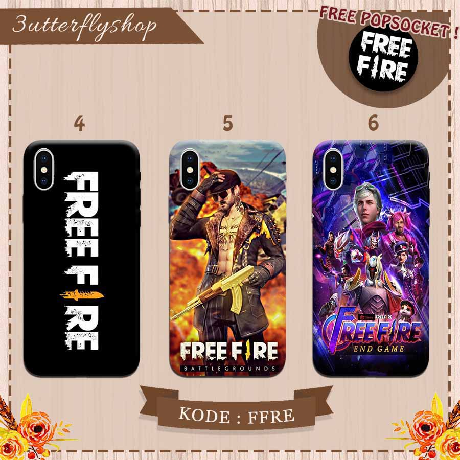 Free Fire End Game case Oppo Vivo Realme Redmi Xiaomi Samsung Iphone