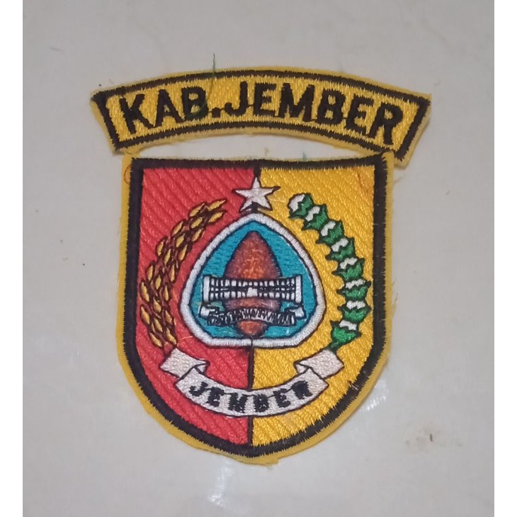 BET BORDIR LOGO PEMKAB KABUPATEN JEMBER