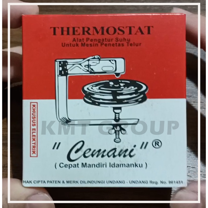 Termostat Thermostat Kapsul Capsule Cemani Termometer Thermometer Mesin Tetas Telur Full Otomatis Penetas