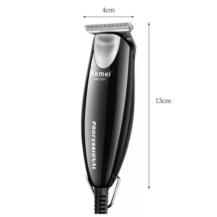 Kemei KM 7021 Clipper 2 in 1 Detailer Profesional Alat cukur Rambut original