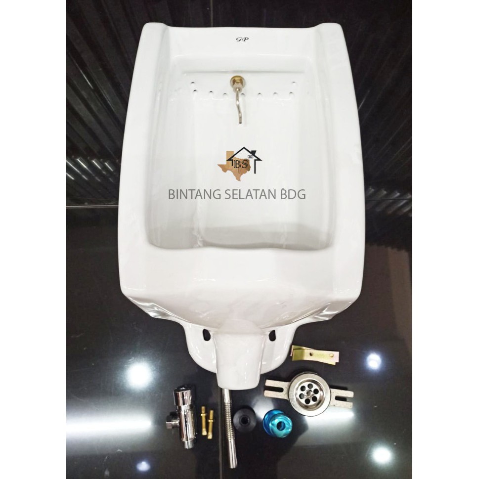 URINAL GP MUSLIM/ URINOIR WC PRIA GP SANITARY WARE FULLSET PUSHKRAN GOLDSTAR