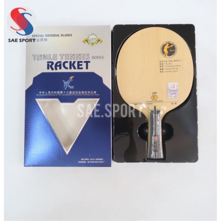 Friendship 729 V5 Carbon kayu blade bat bet pingpong Original