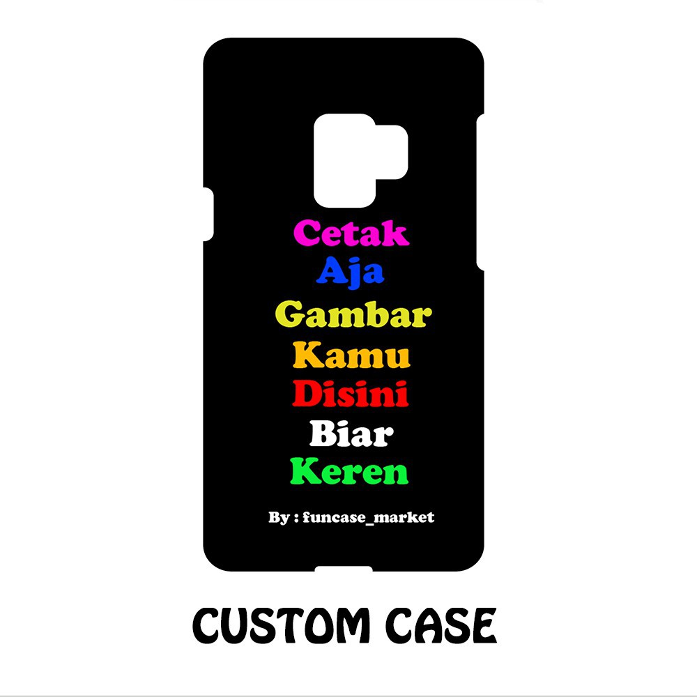 Custom Case hp Hardcase SAMSUNG S9