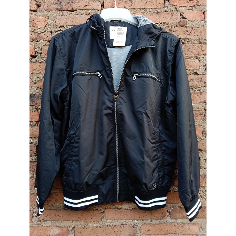 Cole Hoodie Parasut Jaket Pria Micro