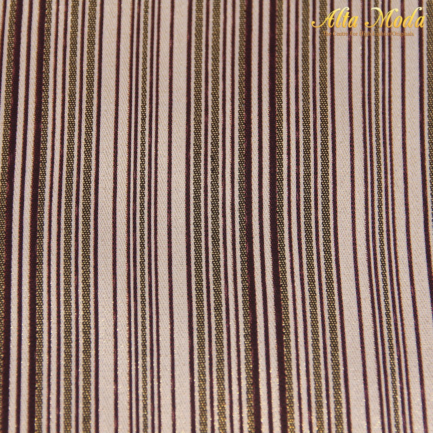 

Alta Moda Jacquard Garis Gold Merah (1M)