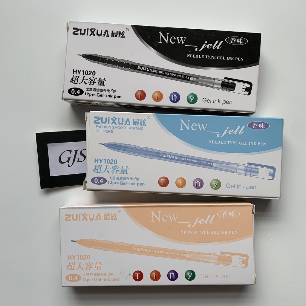

Ballpoint Gel New Jell ZuiXua HY 1020/Ballpoint Gel/Gel Ink Pen satuan
